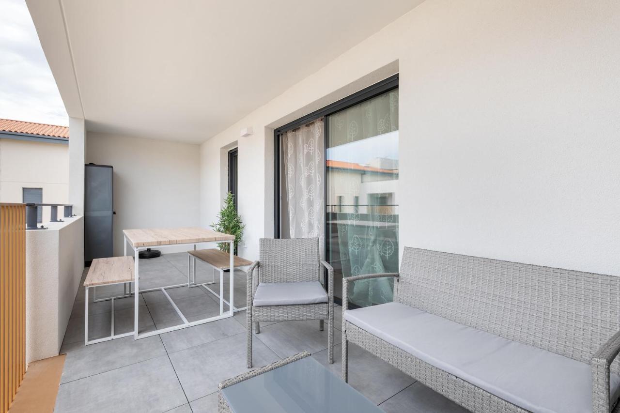 Le Corinthe - Appt Classe 3 Etoiles Et Climatise Marseillan Kültér fotó